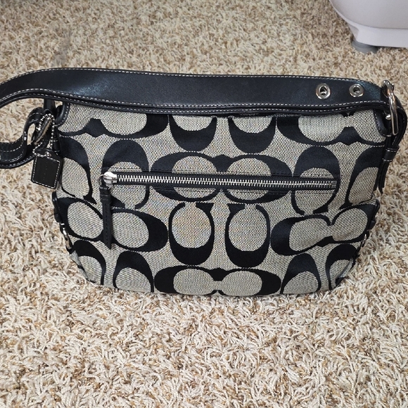 Coach Signaure Bag c1026 f15171 - Picture 4 of 12